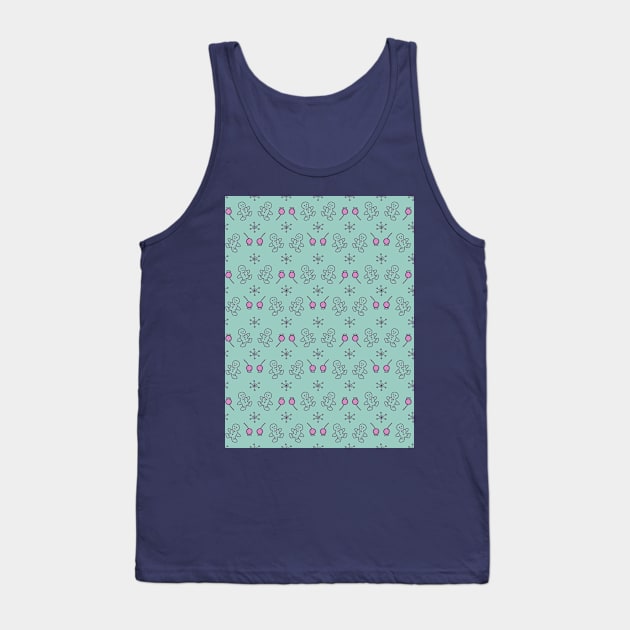 Christmas pattern Tank Top by DanielK